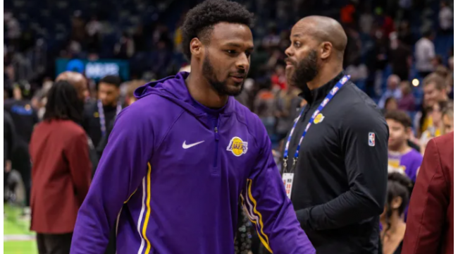 Bronny James des Lakers n'appartient pas à la NBA, affirme l'écrivain