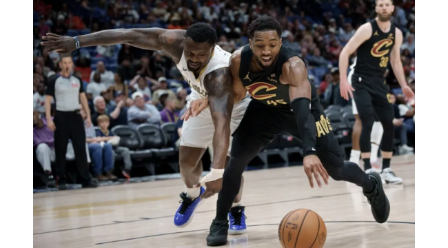 Donovan Mitchell, les Cavs terminent la victoire à domicile de 7 matchs des Pelicans