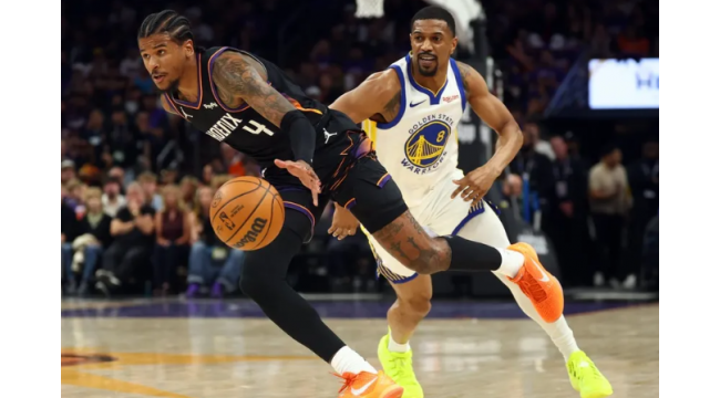 Jalen Green, Suns tirent devant les Warriors, charge en éliminatoires