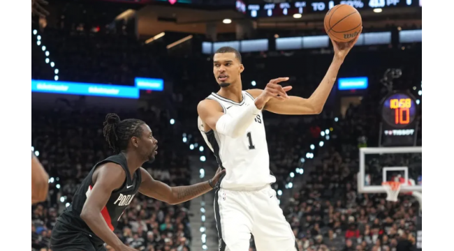 Spurs C Victor Wembanyama (commotion cérébrale) hors pour le match 3 contre Portland