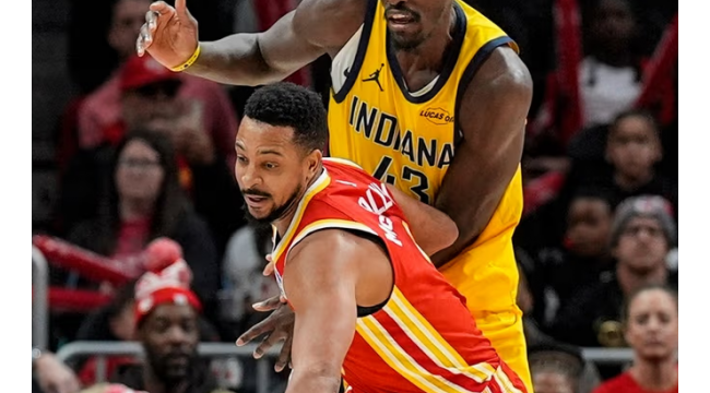 CJ McCollum marque 23 points et les Hawks courent 17-0 en deuxième mi-temps pour dépasser les Pacers 132-116