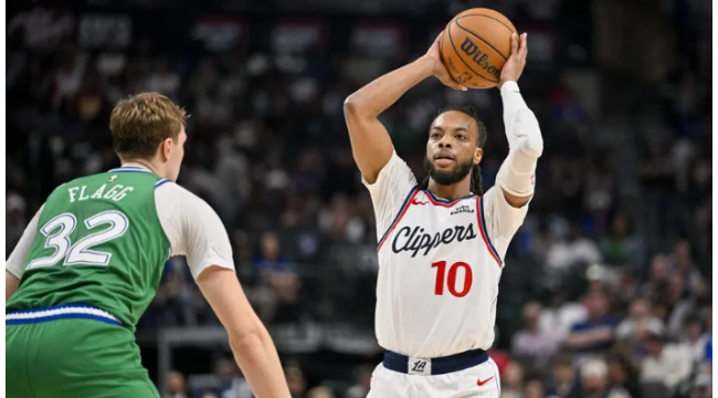 Darius Garland, les Clippers gagnent à OT, continuent les maux à domicile des Mavericks