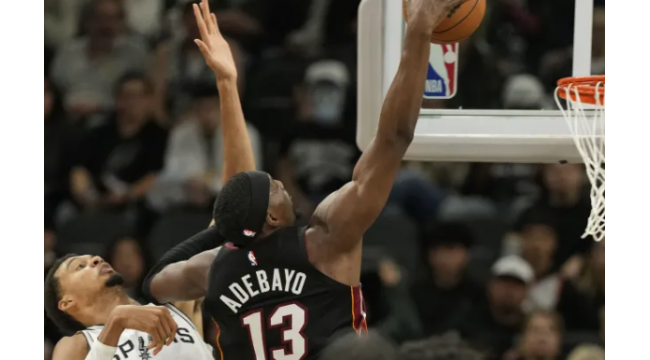 Erik Spoelstra a aimé ce qu'il a vu de la combinaison de Bam Adebayo et Kel'el Ware