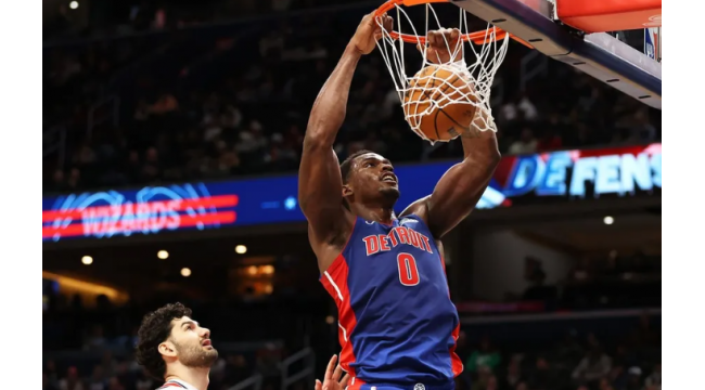 Jalen Duren, Pistons main Wizards 13ème perte consécutive