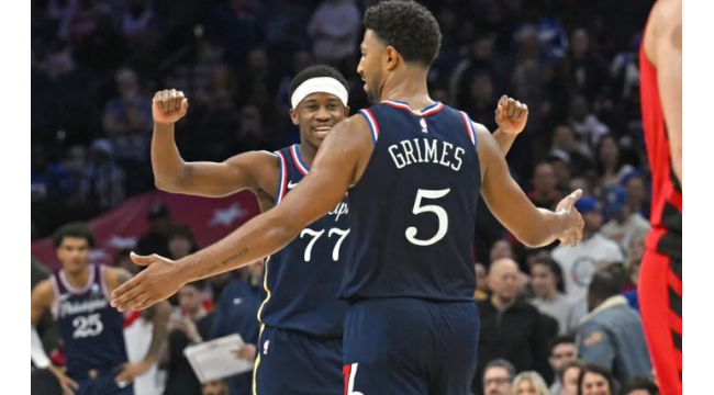 Un autre grand soir de Quentin Grimes soulève les 76ers sur les Blazers
