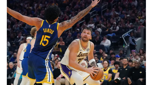 NBA: le cadeau d'anniversaire de Luka Doncic est une victoire des Lakers