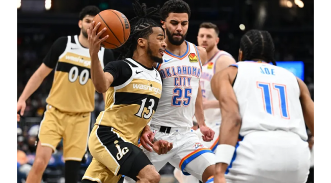 La victoire de Thunder à 11 tandis que les Wizards perdent la 15e de suite