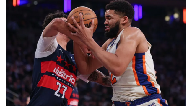 Karl-Anthony Towns mène l'explosion offensive des Knicks devant les Wizards