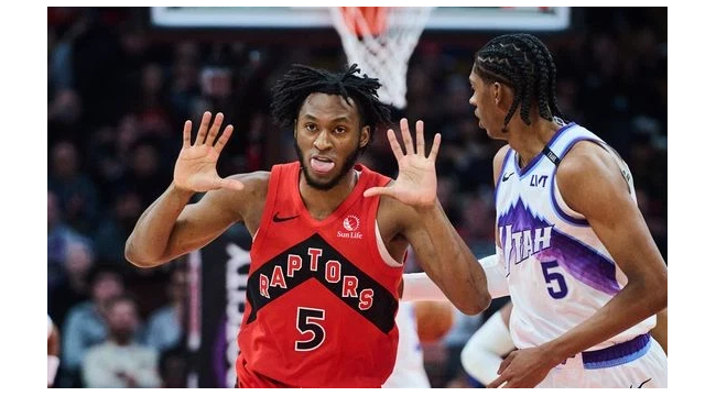 RJ Barrett marque 21 points dans la victoire 107-100 des Raptors sur le Jazz